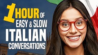 Learn ITALIAN A 1HOUR Beginner Conversation Course for daily life  OUINOcom [upl. by Jeralee]