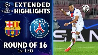 Barcelona vs Paris SaintGermain Extended Highlights  UCL on CBS Sports [upl. by Sophronia42]