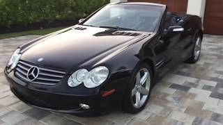 2004 Mercedes Benz SL500 Roadster Review and Test Drive by Bill Auto Europa Naples [upl. by Stiruc]