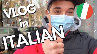 Learn Italian with Vlogs Cooking Laundry and Grocery Shopping in Italy sub [upl. by Hittel]