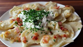 How To Make Pierogi  Vareniki  Perogies [upl. by Alin]