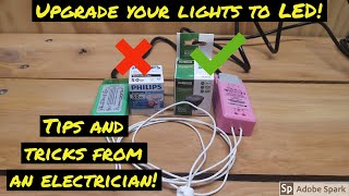 Changing Halogen Lights To LED [upl. by Mcgill]