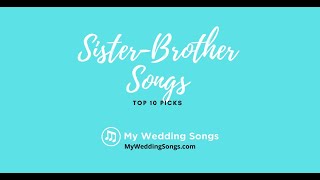 Sister Brother Songs Top 10 Picks 2020 [upl. by Yenmor]