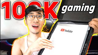 100K PAOLUL GAMING Unboxing Challenge New Channel Update [upl. by Nimsay204]