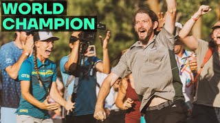 James Conrad throws the greatest shot in disc golf history  RAW FOOTAGE 4K [upl. by Ayalahs]