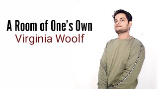 A Room of Ones own by Virginia Woolf in hindi [upl. by Esiralc]