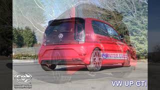 FOX Sportauspuff  VW UP GTI [upl. by Rimhsak]