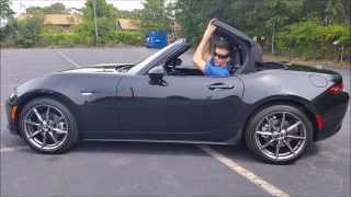 2016 Mazda MX5 Miata Convertible Top Operation [upl. by Ettennej]