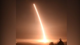 US military tests nuclear missile [upl. by Kcirdde]