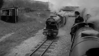 Vintage railway film  Romney Hythe amp Dymchurch Railway  1940s [upl. by Irotal]