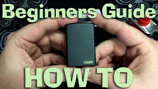 Zippo Lighter  Beginners Guide  How To Use  Unboxing [upl. by Anibur]