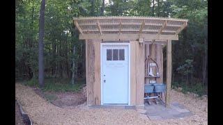 Toilet Tech Sustainable Outhouse Tour [upl. by Nrevel]