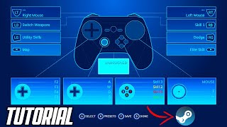 How To Use A Controller On ANY STEAM PC Game Tutorial Xbox PS4 Steam Controller [upl. by Bird]