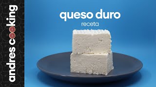 Receta Queso Blanco Duro Venezolano  andrescooking [upl. by Matheny]