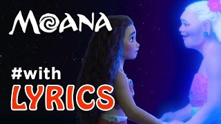 Moana Where you are lyrics HD [upl. by Enenstein]