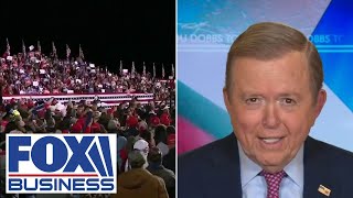 Lou Dobbs reacts to crowd chanting fight for Trump at Georgia rally [upl. by Kingdon]