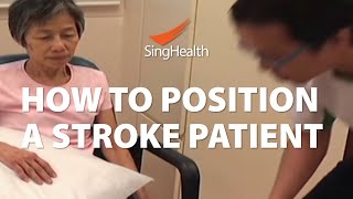 How To Position A Stroke Patient [upl. by Dadivitan]