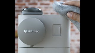 Nespresso Lattissima One  Cleaning [upl. by Aitahs]