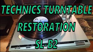 Technics SLB2 Turntable Repair  Servicing Adam HiFi [upl. by Klusek]