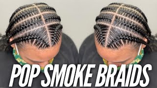 Mens Pop Smoke Braids [upl. by Baudoin]