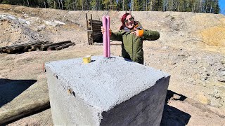 Huge Concrete Cube Vs 2 kg of Dynamite  Will it disappear [upl. by Terrene531]