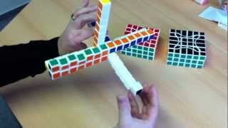 Gregs 2x2x14 Cuboid Puzzle special feature [upl. by Lennor]