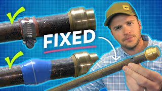 How to Fix an EMERGENCY LEAK Two Methods 🔧 💦 [upl. by Ardnuas]