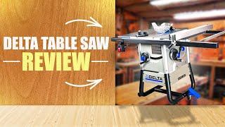 Table Saw Review Delta 36725  Delta 36725T2  Ridgid R4560 [upl. by Blank]