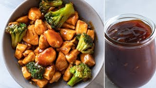 How to Make Sesame Chicken Sauce [upl. by Dreddy]