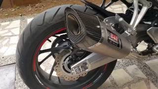 HONDA CB650F Yoshimura R11 EXTREME LOUD Exhaust CBR650F FITS [upl. by Lyrahc341]