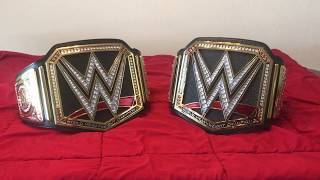 WWE Heavyweight Championship Replica vs Commemorative [upl. by Yniattirb818]