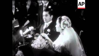 TYRONE POWER WEDS [upl. by Ilamad588]