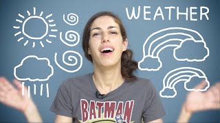 Weekly Hebrew Words with Yaara  Weather [upl. by Munt148]