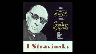 Igor Stravinsky  Symphony In 3 Movements 1964 Gennady Rozhdestvensky [upl. by Miki]