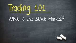 Trading 101 What is the Stock Market [upl. by Narak]