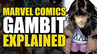 Marvel Comics Gambit Explained  Comics Explained [upl. by Elleron]