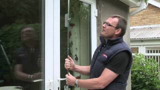 HOW TO Repair a UPVC door  Repair a patio doorFix a uPVC door [upl. by Ocsic]