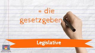 Grundgesetz erklärt Gewaltenteilung Legislative Exekutive Judikative [upl. by Ginsburg]