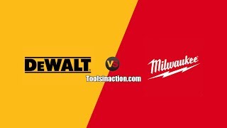 DeWALT Vs Milwaukee  The Epic Battle [upl. by Acima94]