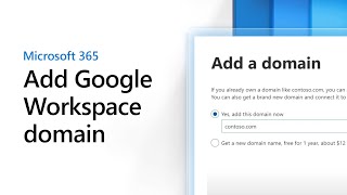 Add Google Workspace domain [upl. by Annoled]