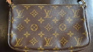 How To Tell If Your Louis Vuitton Pochette is Authentic [upl. by Eimma]