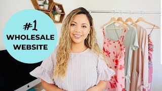 Top Wholesale Clothing Website for Boutiques [upl. by Bondy592]