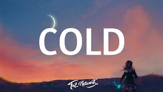 Maroon 5  Cold Lyrics ft Future [upl. by Eimot]