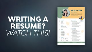 How to Write a Resume in 7 Steps [upl. by Etteyniv]