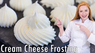 The BEST Cream Cheese Frosting Recipe  Just 5 Ingredients [upl. by Inafit]