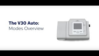 Ventilator Modes Overview Philips Respironics BiPAP V30 Auto [upl. by Aehc]