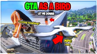 Seagull Trolling THE ENTIRE SERVER on GTA RP [upl. by Yblek]