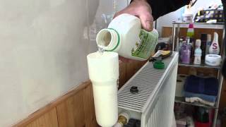 How to easily put inhibitor into a radiator on a Combi heating system [upl. by Sebastien328]