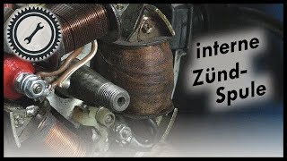 Interne Zündspule amp Hochspannungsdurchführung SLMZ  KR50 KR51 S50 Spatz Star Tutorial [upl. by Bernita]