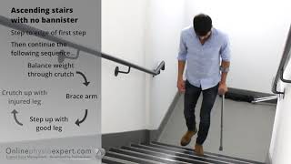 How to Fit and Use Crutches [upl. by Durant640]